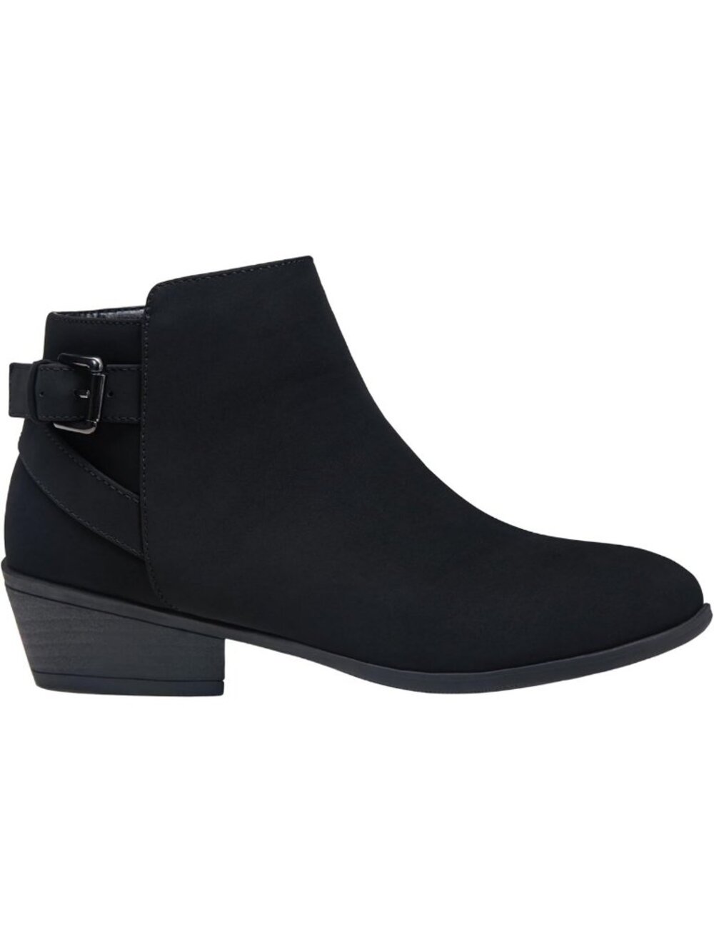 Stylish Women's Short Ankle Boots - Low Heel Round Toe Western Booties for Fall